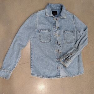 Light Blue Denim Shirt